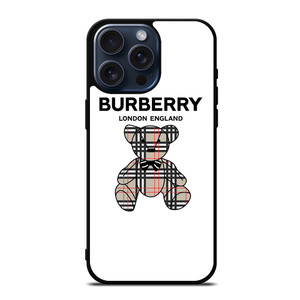 BURBERRY LONDON LOGO BEAR iPhone 15 Pro Max Case Cover