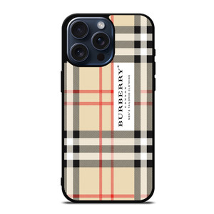 BURBERRY LONDON iPhone 15 Pro Max Case Cover BURBERRY LONDON iPhone 15 Pro Max Case Cover