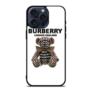 BURBERRY LONDONG ENGLAND BEAR iPhone 15 Pro Max Case Cover