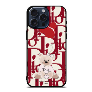 CHRISTIAN DIOR BEAR iPhone 15 Pro Max Case Cover CHRISTIAN DIOR BEAR iPhone 15 Pro Max Case Cover