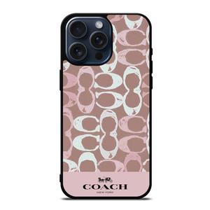 COACH NEW YORK LOGO FASHION ART PATTERN iPhone 15 Pro Max Case Cover COACH NEW YORK LOGO FASHION ART PATTERN iPhone 15 Pro Max Case Cover