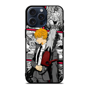 DENJI CHAINSAW MAN ANIME COLLAGE iPhone 15 Pro Max Case Cover DENJI CHAINSAW MAN ANIME COLLAGE iPhone 15 Pro Max Case Cover
