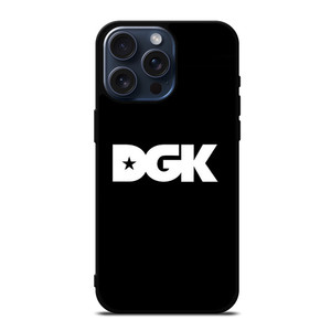 DGK SKATEBOARDING LOGO BLACK iPhone 15 Pro Max Case Cover DGK SKATEBOARDING LOGO BLACK iPhone 15 Pro Max Case Cover