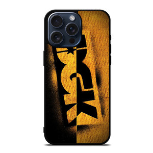 DGK SKATEBOARDING YELLOW LOGO iPhone 15 Pro Max Case Cover