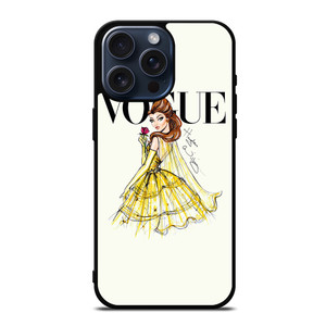 DISNEY PRINCESS BELLE VOGUE iPhone 15 Pro Max Case Cover DISNEY PRINCESS BELLE VOGUE iPhone 15 Pro Max Case Cover