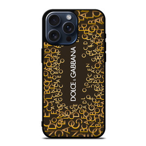 DOLCE AND GABBANA D&G LOGO MONOGRAM iPhone 15 Pro Max Case Cover DOLCE AND GABBANA D&G LOGO MONOGRAM iPhone 15 Pro Max Case Cover