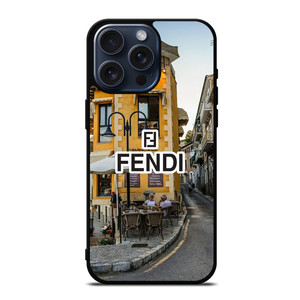 FENDI ROMA CITY iPhone 15 Pro Max Case Cover FENDI ROMA CITY iPhone 15 Pro Max Case Cover