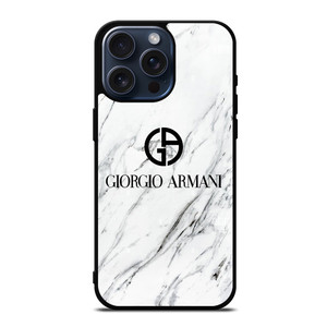 GIORGIO ARMANI NEW LOGO iPhone 15 Pro Max Case Cover