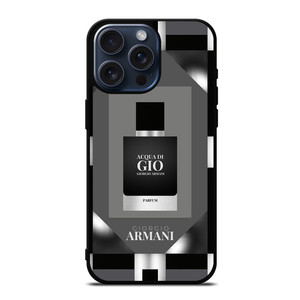 GIORGIO ARMANI PARFUME ACQUA DI iPhone 15 Pro Max Case Cover GIORGIO ARMANI PARFUME ACQUA DI iPhone 15 Pro Max Case Cover