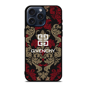 GIVENCHY LOGO FLOWER iPhone 15 Pro Max Case Cover GIVENCHY LOGO FLOWER iPhone 15 Pro Max Case Cover