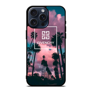 GIVENCHY LOGO PALM TREES iPhone 15 Pro Max Case Cover GIVENCHY LOGO PALM TREES iPhone 15 Pro Max Case Cover