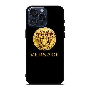 GOLDEN MEDUSA VERSACE ICON EMBLEM iPhone 15 Pro Max Case Cover GOLDEN MEDUSA VERSACE ICON EMBLEM iPhone 15 Pro Max Case Cover