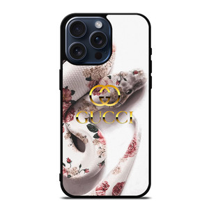 GUCCI FLOWER SNAKE iPhone 15 Pro Max Case Cover GUCCI FLOWER SNAKE iPhone 15 Pro Max Case Cover