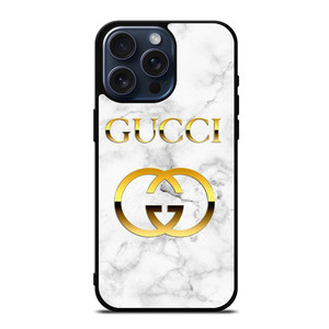 GUCCI GOLD MARBLE EMBLEM iPhone 15 Pro Max Case Cover GUCCI GOLD MARBLE EMBLEM iPhone 15 Pro Max Case Cover