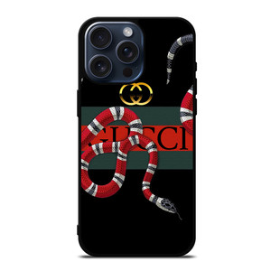 GUCCI LOGO ART SNAKE iPhone 15 Pro Max Case Cover GUCCI LOGO ART SNAKE iPhone 15 Pro Max Case Cover