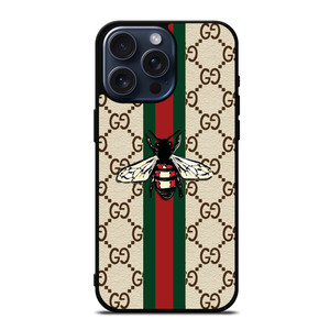 GUCCI LOGO BEE iPhone 15 Pro Max Case Cover