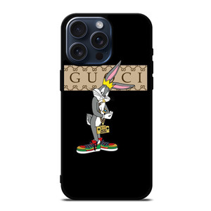 GUCCI LOGO BUGS BUNNY CARTOON iPhone 15 Pro Max Case Cover GUCCI LOGO BUGS BUNNY CARTOON iPhone 15 Pro Max Case Cover