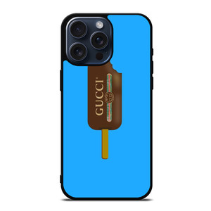 GUCCI LOGO CHOCOLATE ICE CREAM iPhone 15 Pro Max Case Cover GUCCI LOGO CHOCOLATE ICE CREAM iPhone 15 Pro Max Case Cover