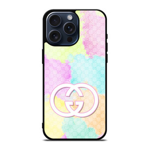 GUCCI LOGO COLORFULPATTERN ICON iPhone 15 Pro Max Case Cover GUCCI LOGO COLORFULPATTERN ICON iPhone 15 Pro Max Case Cover
