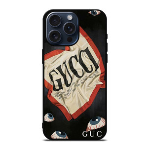 GUCCI LOGO EYES ART iPhone 15 Pro Max Case Cover GUCCI LOGO EYES ART iPhone 15 Pro Max Case Cover