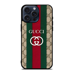 GUCCI LOGO FABRIC iPhone 15 Pro Max Case Cover GUCCI LOGO FABRIC iPhone 15 Pro Max Case Cover