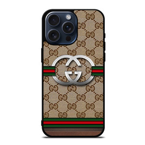 GUCCI LOGO STRIPE 2 iPhone 15 Pro Max Case Cover
