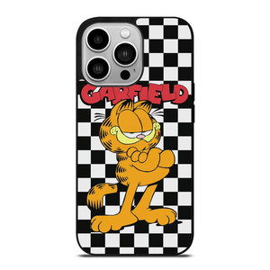 GARFIELD CAT CHECKERBOARD iPhone 14 Pro Case Cover GARFIELD CAT CHECKERBOARD iPhone 14 Pro Case Cover
