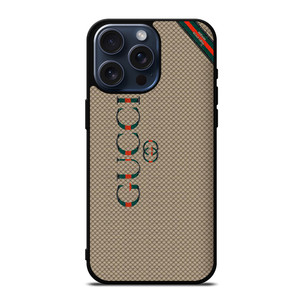 GUCCI PATTERN LOGO iPhone 15 Pro Max Case Cover