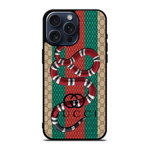 GUCCI SNAKE LOGO iPhone 15 Pro Max Case Cover