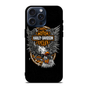 HARLEY DAVIDSON EAGLE LOGO iPhone 15 Pro Max Case Cover HARLEY DAVIDSON EAGLE LOGO iPhone 15 Pro Max Case Cover