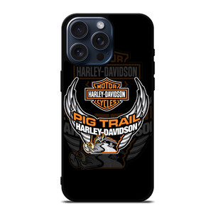 HARLEY DAVIDSON PIG TRAIL iPhone 15 Pro Max Case Cover