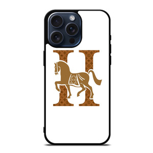 HERMES PARIS LOGO HORSE ICON iPhone 15 Pro Max Case Cover HERMES PARIS LOGO HORSE ICON iPhone 15 Pro Max Case Cover