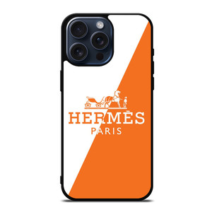 HERMES PARIS LOGO SLICE iPhone 15 Pro Max Case Cover