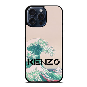 KENZO PARIS THE WAVE ART ICON iPhone 15 Pro Max Case Cover KENZO PARIS THE WAVE ART ICON iPhone 15 Pro Max Case Cover