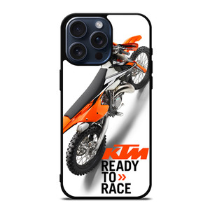 KTM READY TO RACE iPhone 15 Pro Max Case Cover KTM READY TO RACE iPhone 15 Pro Max Case Cover