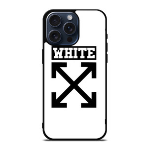LOGO OFF WHITE iPhone 15 Pro Max Case Cover LOGO OFF WHITE iPhone 15 Pro Max Case Cover
