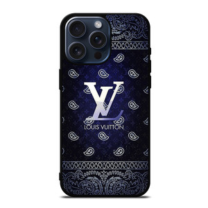 LOUIS VUITTON BANDANA PATTERN iPhone 15 Pro Max Case Cover
