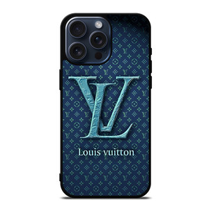 LOUIS VUITTON BLUE EMBLEM iPhone 15 Pro Max Case Cover LOUIS VUITTON BLUE EMBLEM iPhone 15 Pro Max Case Cover