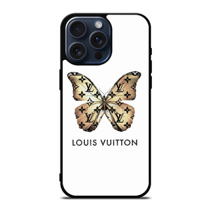 LOUIS VUITTON LV LOGO BUTTERFLY ICON iPhone 15 Pro Max Case Cover LOUIS VUITTON LV LOGO BUTTERFLY ICON iPhone 15 Pro Max Case Cover
