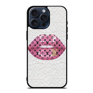 LOUIS VUITTON LV LOGO LIPS ICON iPhone 15 Pro Max Case Cover LOUIS VUITTON LV LOGO LIPS ICON iPhone 15 Pro Max Case Cover