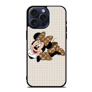 LOUIS VUITTON LV MINNIE MOUSE DISNEY iPhone 15 Pro Max Case Cover