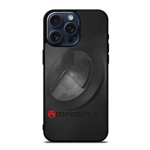 MAGPUL INDUSTRIES METAL LOGO iPhone 15 Pro Max Case Cover MAGPUL INDUSTRIES METAL LOGO iPhone 15 Pro Max Case Cover