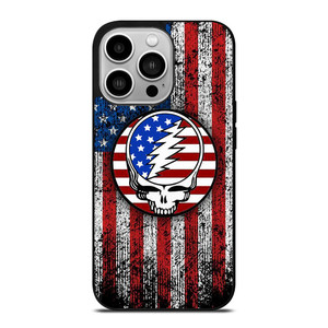 GRATEFUL DEAD USA FLAG iPhone 14 Pro Case Cover GRATEFUL DEAD USA FLAG iPhone 14 Pro Case Cover