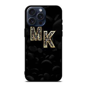 MICHAEL KORS MK GOLD LOGO iPhone 15 Pro Max Case Cover MICHAEL KORS MK GOLD LOGO iPhone 15 Pro Max Case Cover