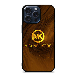MICHAEL KORS MK GOLDEN LOGO iPhone 15 Pro Max Case Cover MICHAEL KORS MK GOLDEN LOGO iPhone 15 Pro Max Case Cover