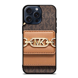 MICHAEL KORS MK LOGO BROWN SHOULDER BAG iPhone 15 Pro Max Case Cover MICHAEL KORS MK LOGO BROWN SHOULDER BAG iPhone 15 Pro Max Case Cover