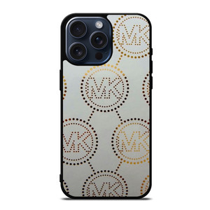 MICHAEL KORS MK LOGO GOLD ICON iPhone 15 Pro Max Case Cover MICHAEL KORS MK LOGO GOLD ICON iPhone 15 Pro Max Case Cover
