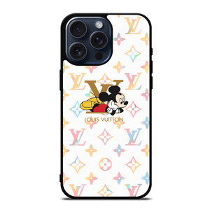 MICKEY MOUSE LOUIS VUITTON LV iPhone 15 Pro Max Case Cover MICKEY MOUSE LOUIS VUITTON LV iPhone 15 Pro Max Case Cover