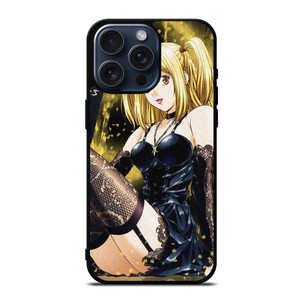 MISA AMANE DEATH NOTE ANIME 3 iPhone 15 Pro Max Case Cover