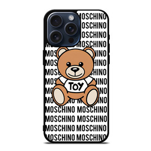 MOSCHINO MOSCHINO BEAR iPhone 15 Pro Max Case Cover MOSCHINO MOSCHINO BEAR iPhone 15 Pro Max Case Cover